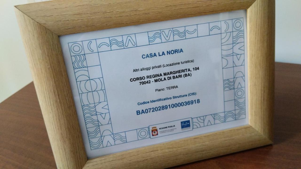 Willa Casa La Noria Mola di Bari Zewnętrze zdjęcie